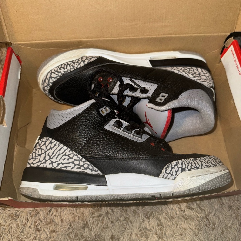 Nike Black and Gray Men's Shoes